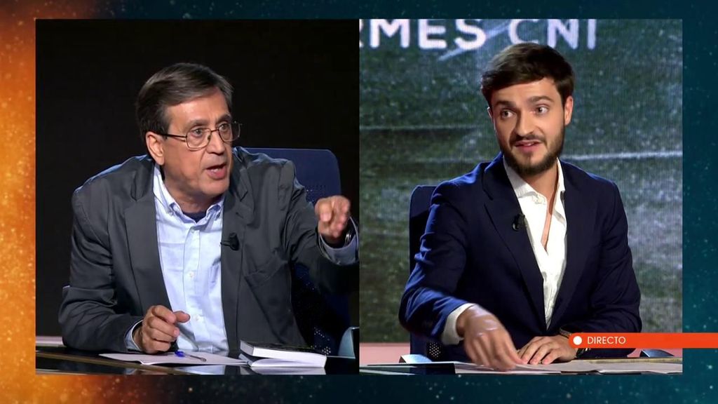 El cara a cara de Carlos Enrique Bayo y Alejandro Entrambasaguas por las conspiraciones de los atentados de Cataluña: “No tienes pruebas”