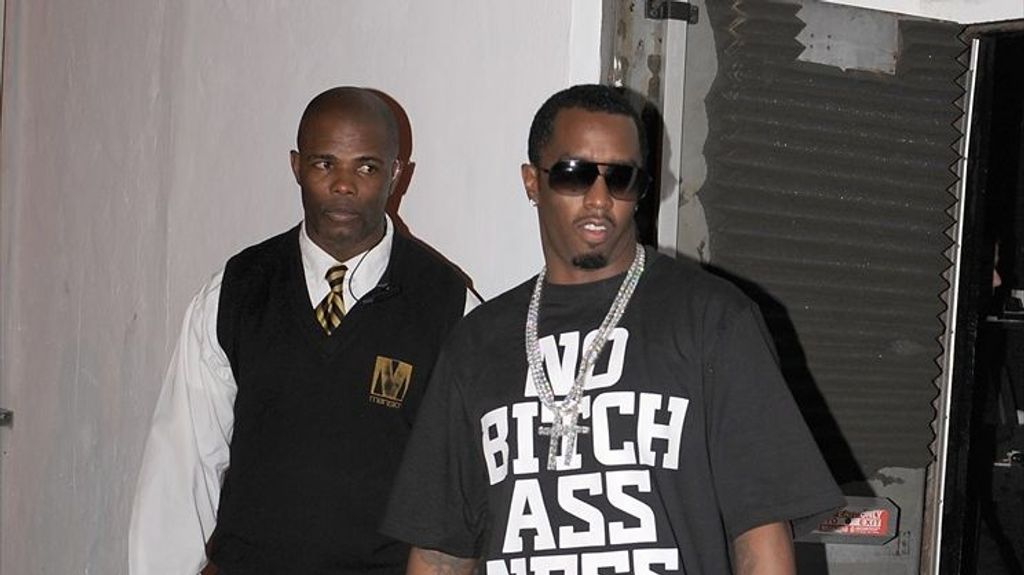 El rapero Sean 'Diddy' Combs en Miami Beach, Florida