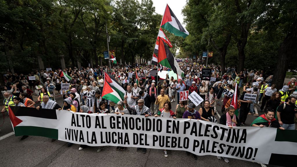 Decenas de miles de personas se manifiestan en varias ciudades del mundo por Palestina