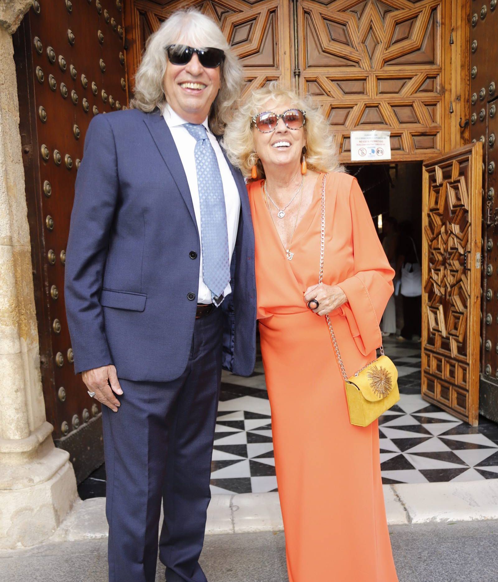 José Mercé y su mujer