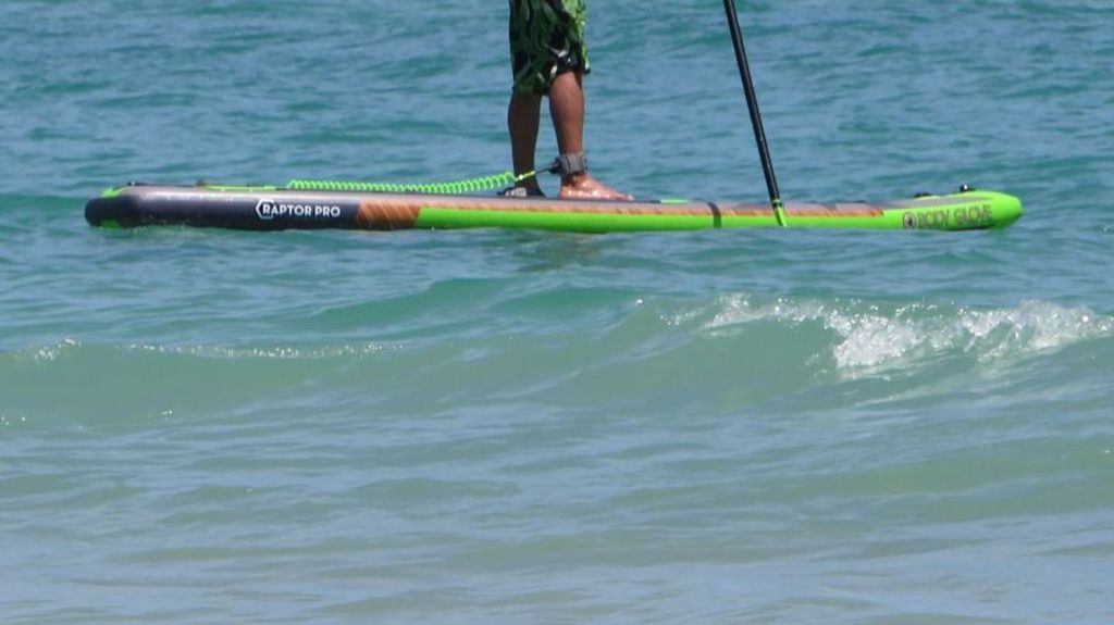 Paddle surf en el mar