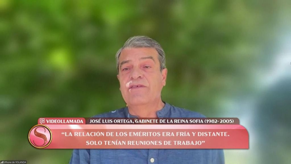 Un momento de la entrevista a José Luis Ortega