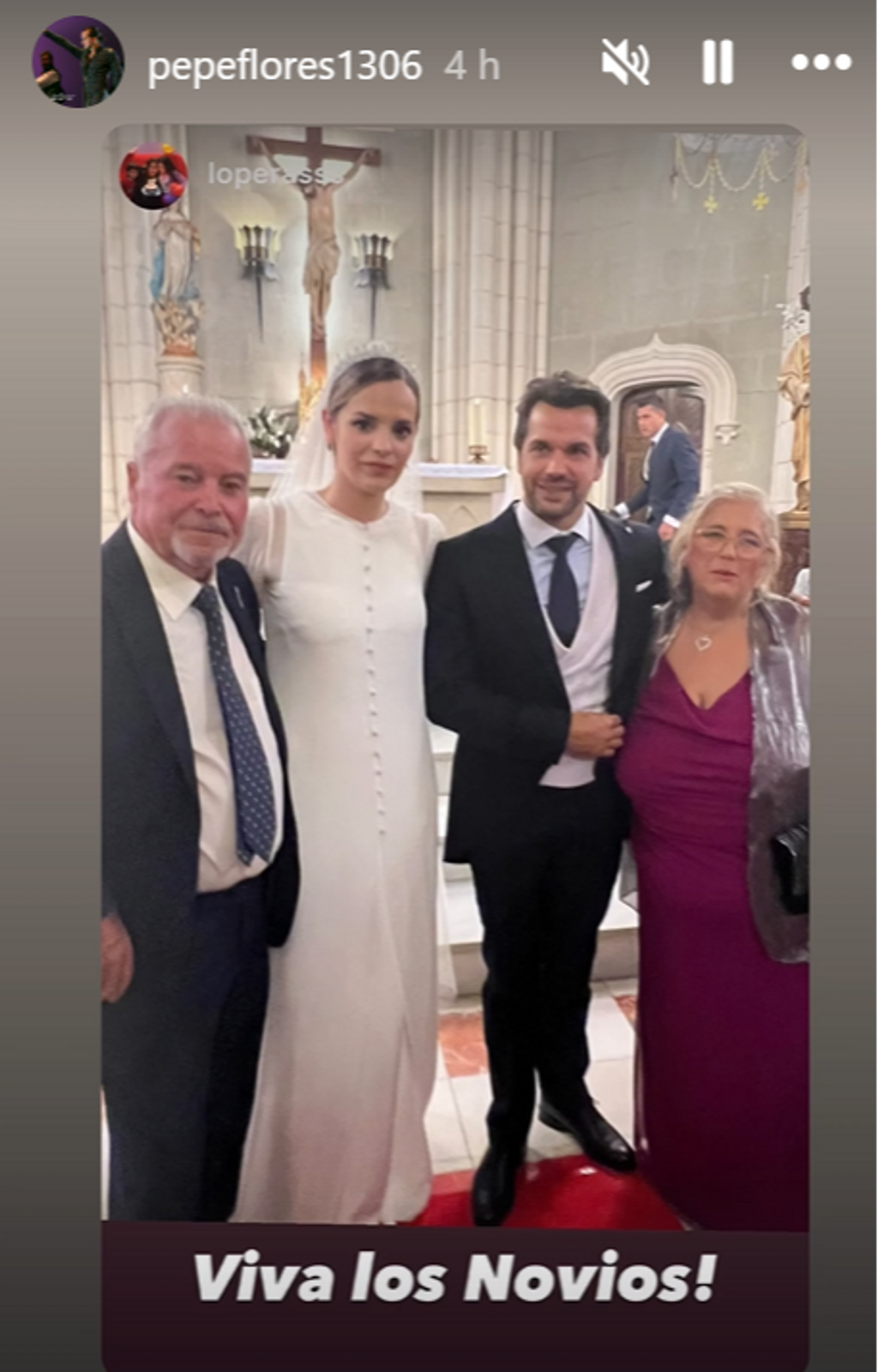 Boda de Pepe Flores