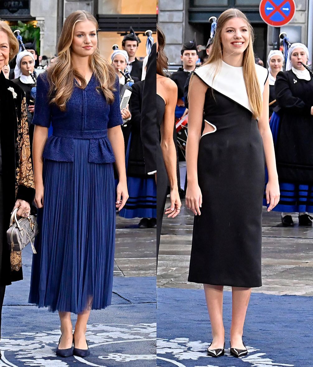 Leonor, de Moisés Nieto y Sofía, de cardie Moda