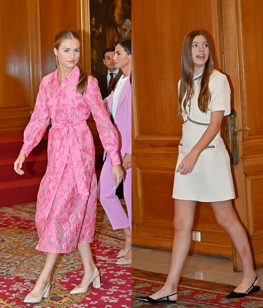 Leonor de Simorra y Sofía de Sandro París