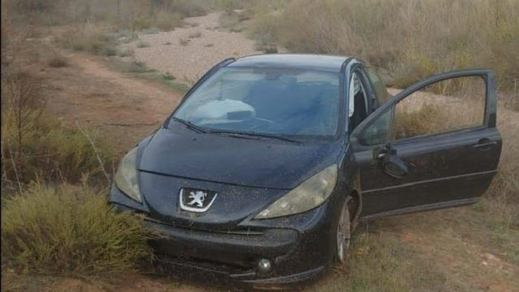 Vehículo hallado en Burgos y propiedad del varón desaparecido.