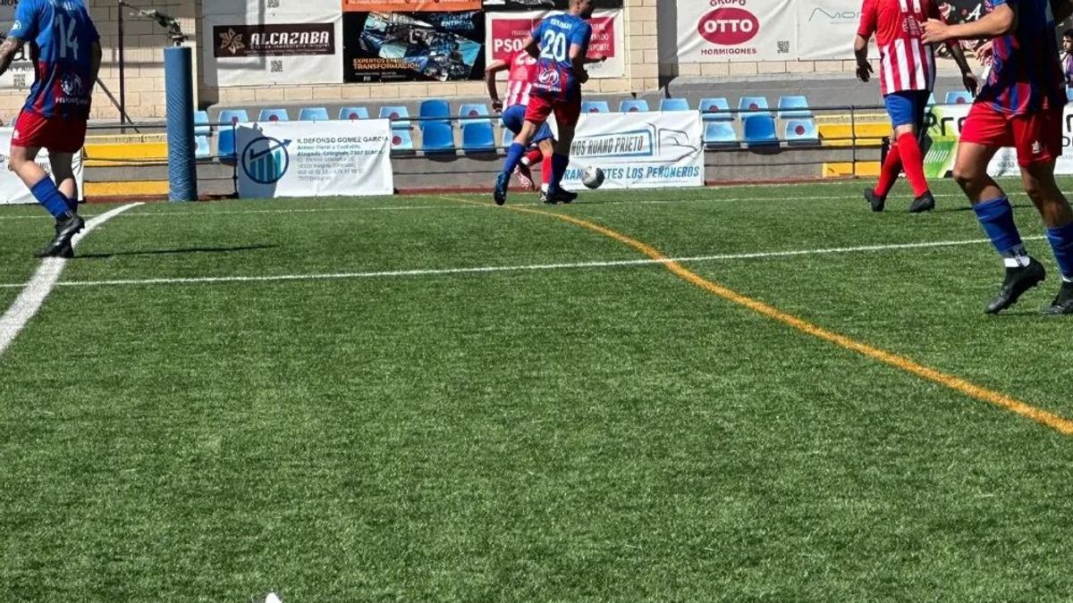 Imagen de un partido de fútbol del CD Vandalia de Peligros