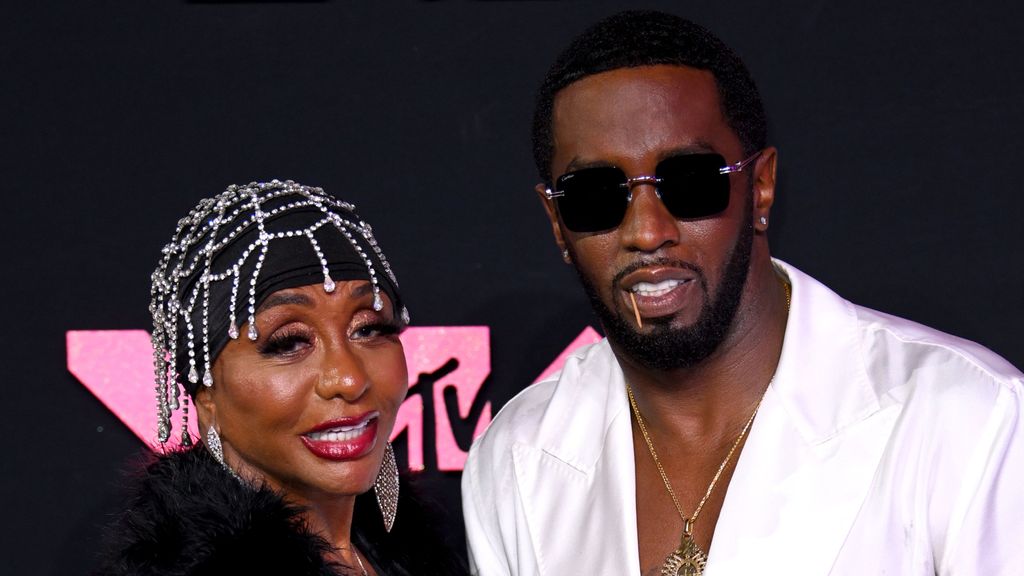 Janice Combs y Diddy en los MTV Video Music Awards 2023