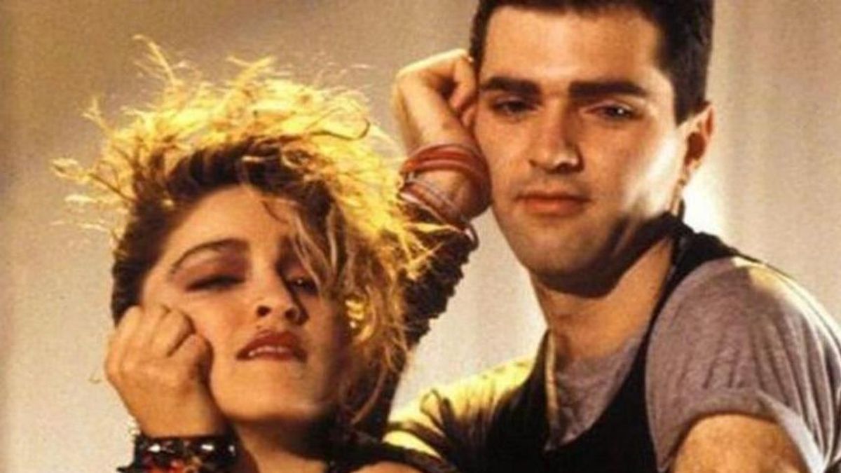 Madonna en una fotografía con su hermano Christopher Ciccone, fallecido a los 63 años