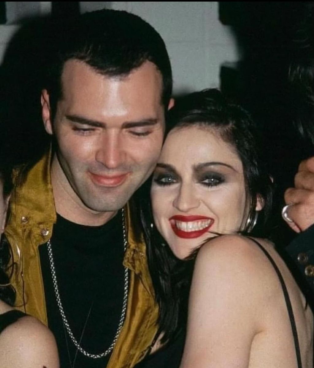 Madonna y Christopher Ciccone.