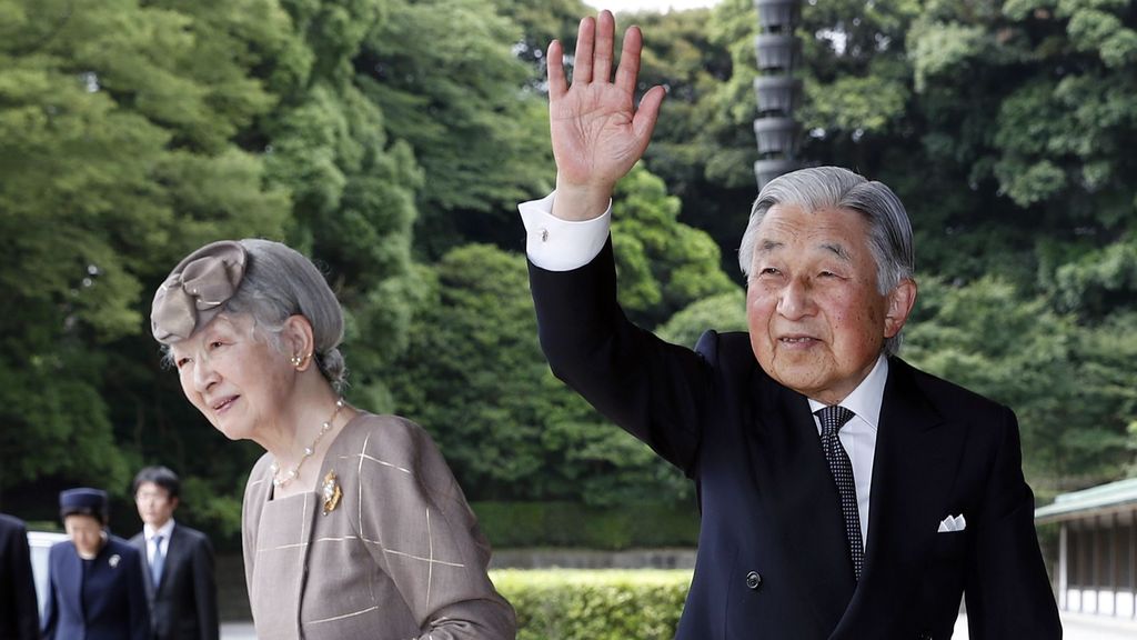 Michiko y Akihito de Japón en una imagen de archivo.