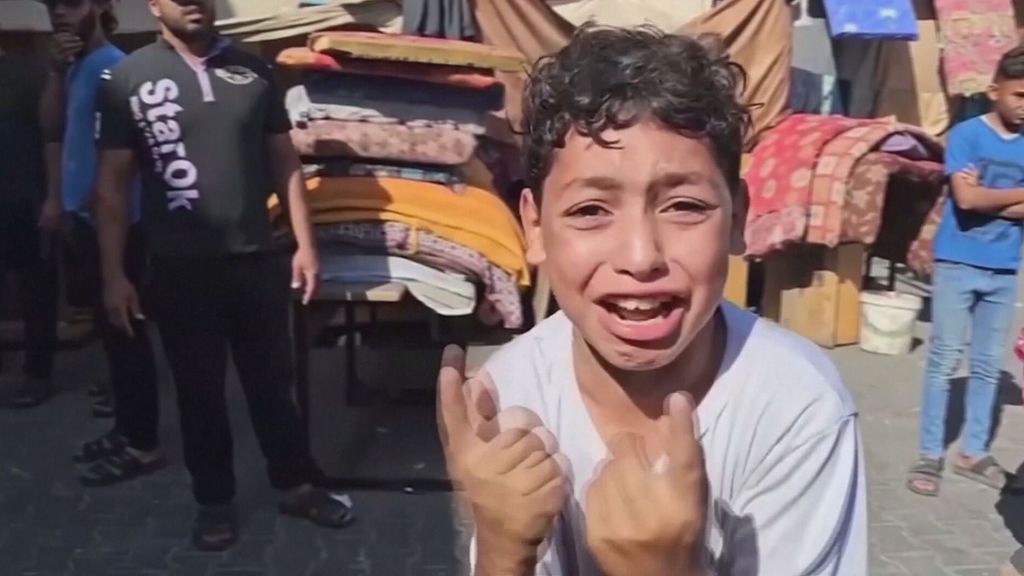 Niño en Gaza