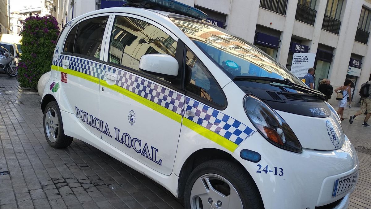 Vehículo de la Policía Local de Málaga