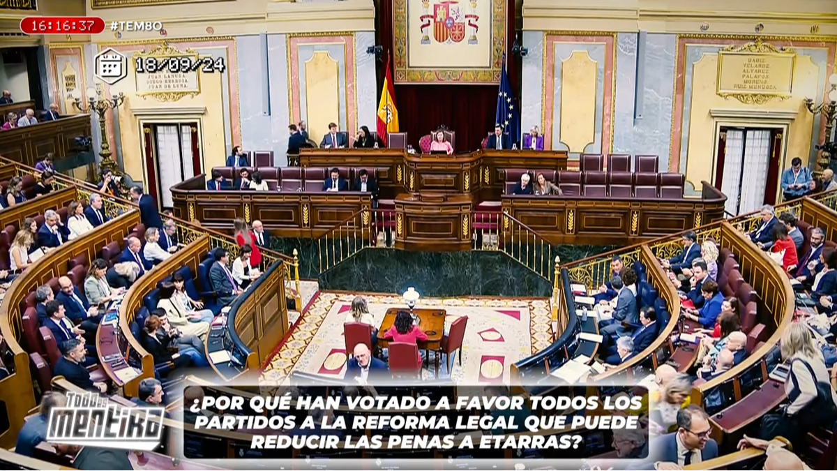 El PP y Vox apoyaron la reforma que rebaja las condenas a presos - Todo ...