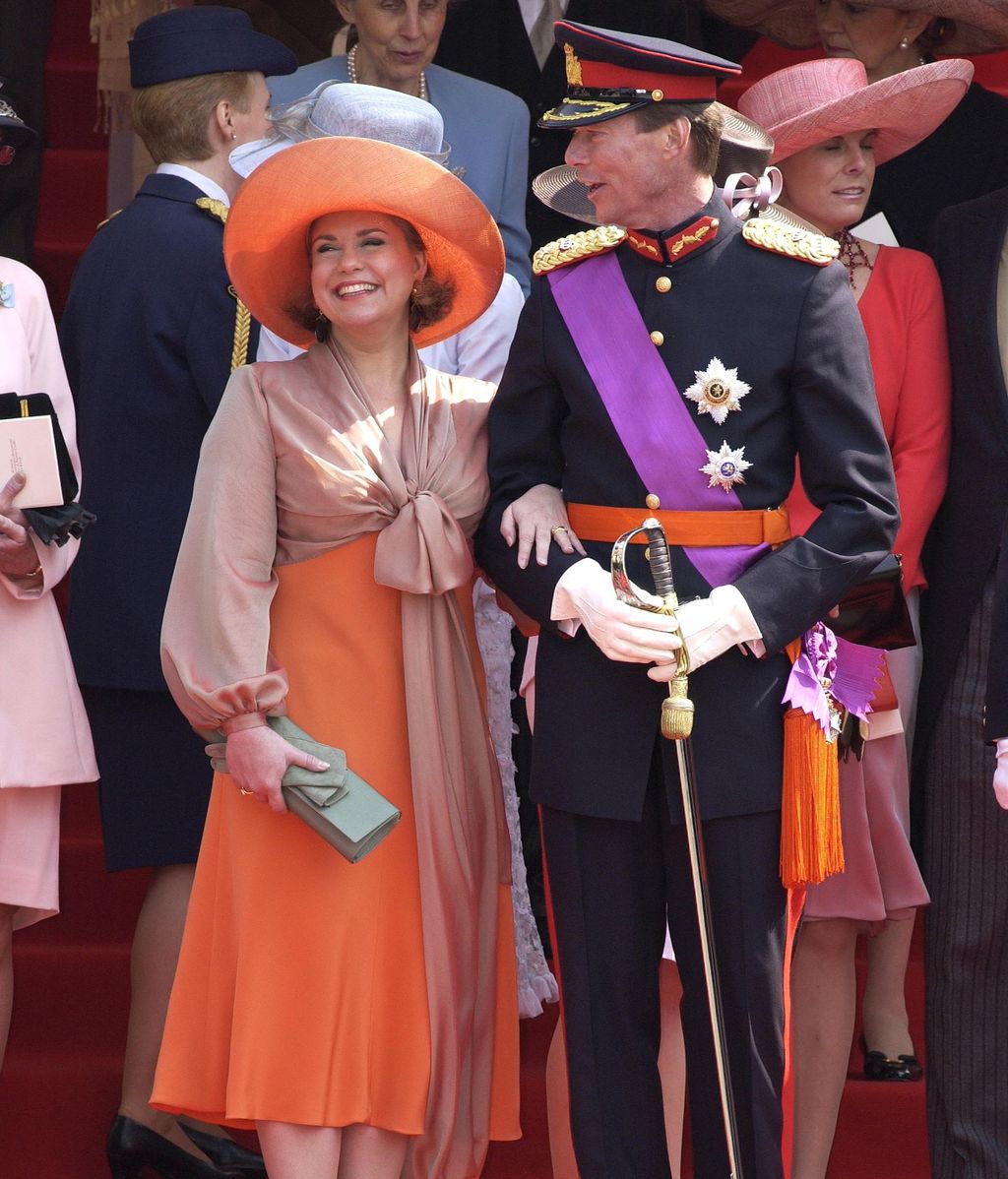 Enrique y María Teresa de Luxemburgo en una imagen de archivo