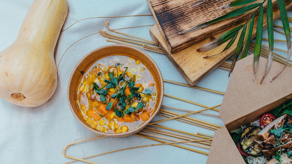 La sopa de calabaza es ideal para el otoño