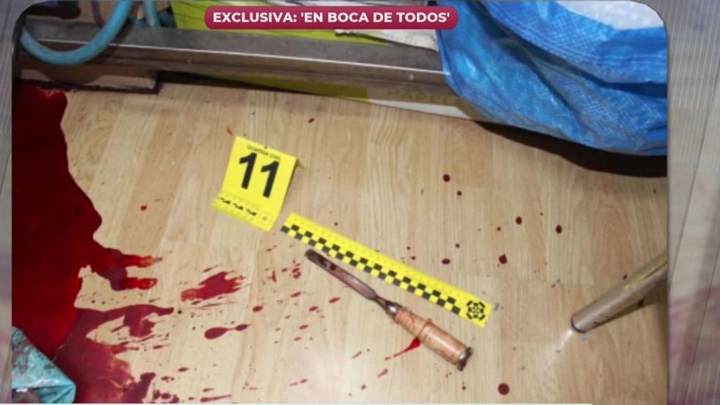 Las imágenes tras el asesinato