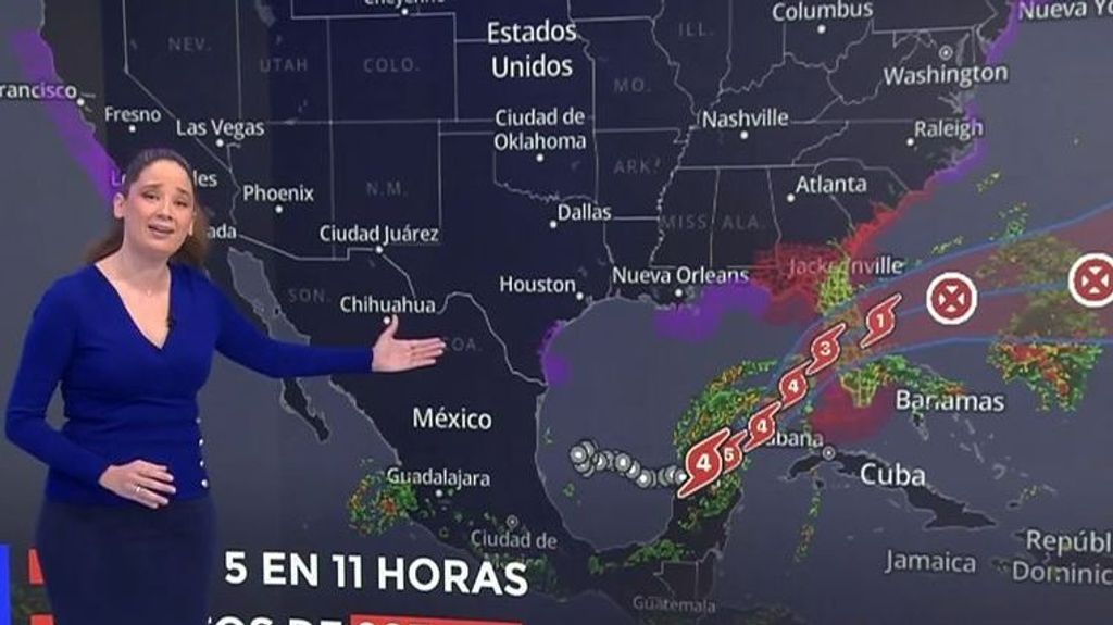 Rosemary explica por qué el calor del Golfo de México hace más "intenso" al huracán Milton