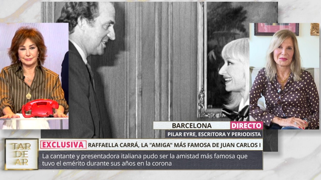 Raffaela Carrá, la "amiga" más famosa del rey Juan Carlos I: "Iban a comer a un restaurante muy conocido de Madrid"