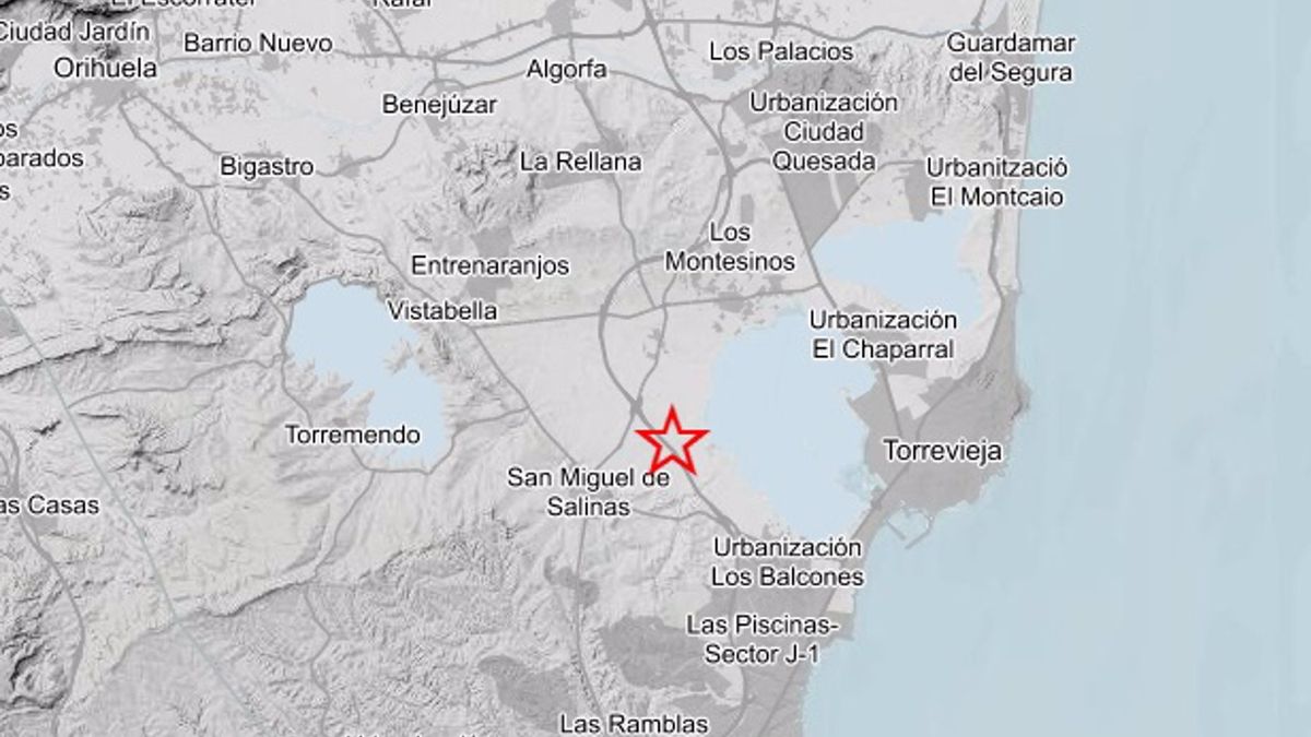 Terremoto en San Miguel de Salinas