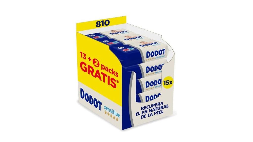 Toallitas Dodot Sensitive