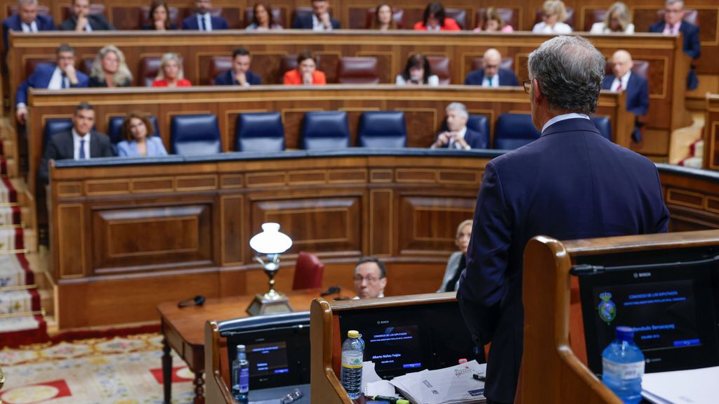 Duro cara a cara en el Congreso entre Pedro Sánchez y Alberto Núñez Feijóo