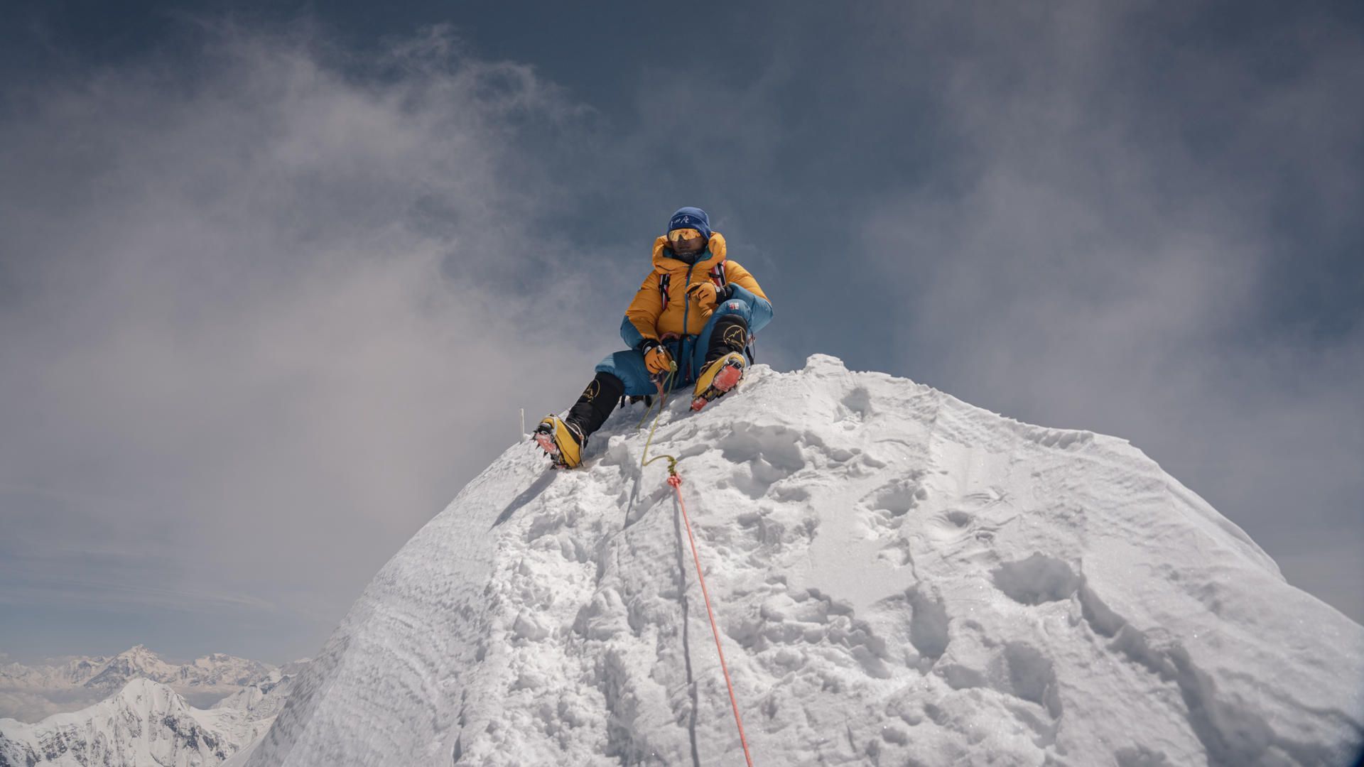El escalador nepalí Nima Rinji en el Annapurna
