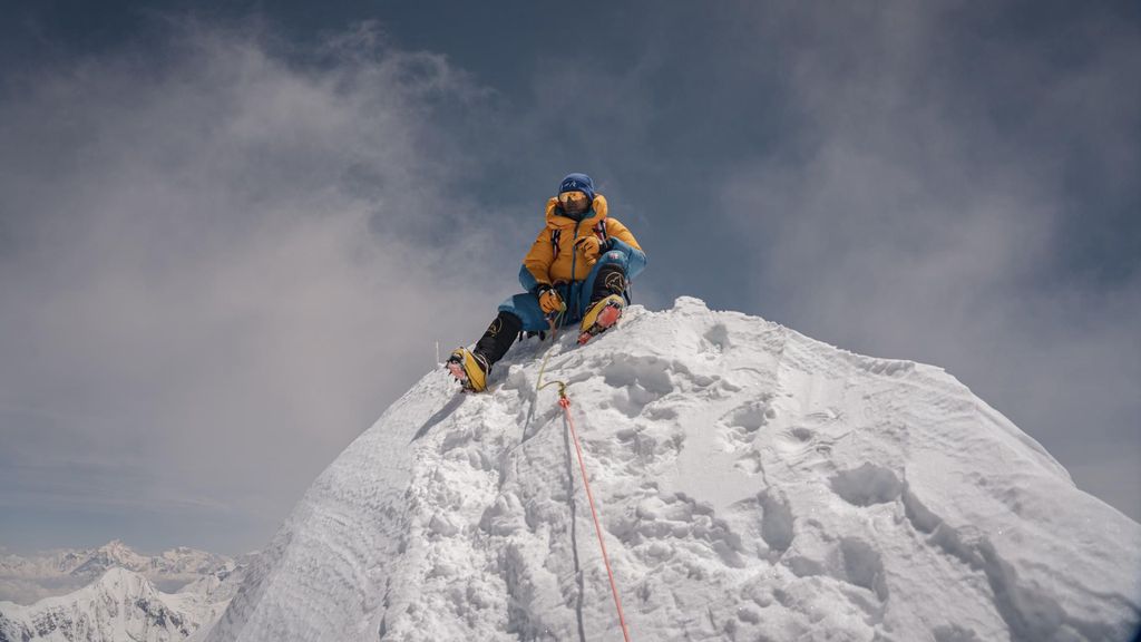 El escalador nepalí Nima Rinji en el Annapurna