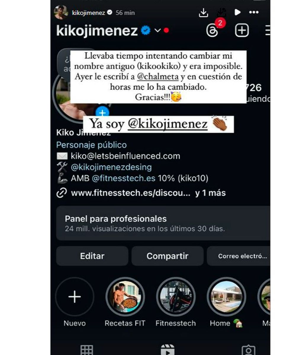 Kiko Jiménez comunica una noticia muy esperada