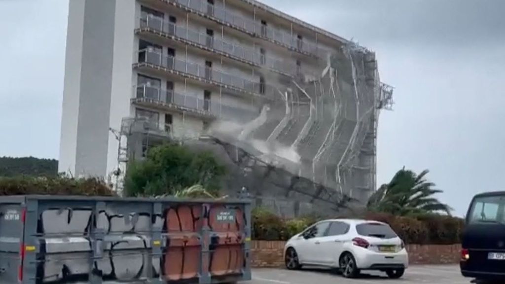 La borrasca Kirk impacta con fuerza en España: rachas de viento de hasta 200 km/h dejan numerosos daños