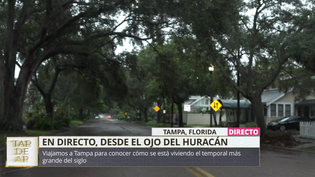 La ciudad fantasma de Tampa debido al huracán