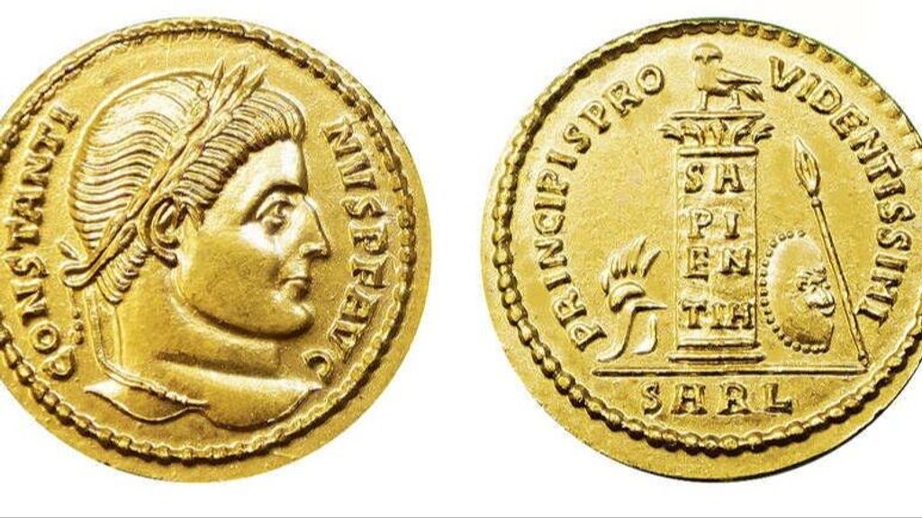 Solidus de Constantino el Grande