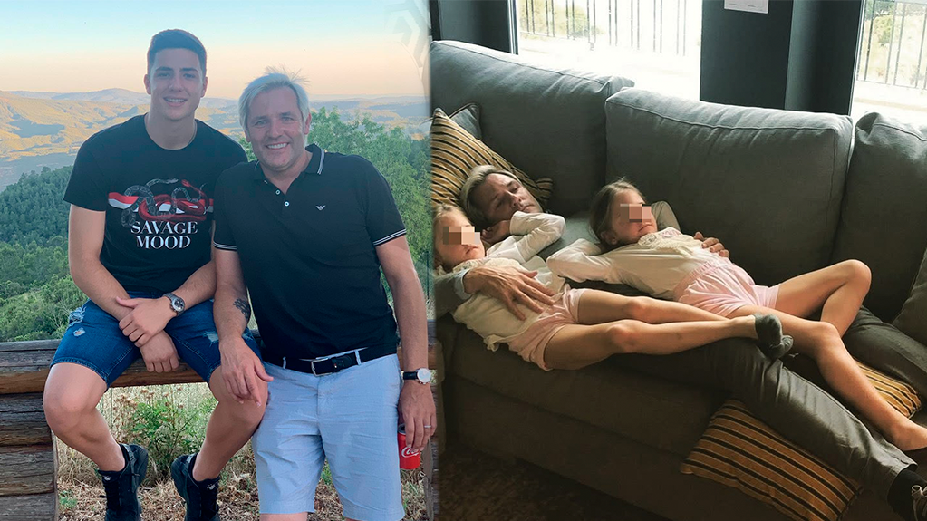 Así son los seis hijos que tiene Santiago Cañizares (Fotomontaje con imágenes de Instagram: @santicanizares)