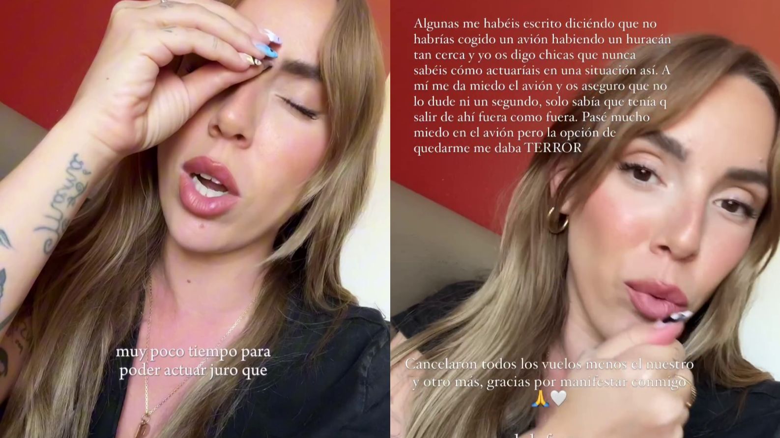 Danna Ponce habla de la drástica medida que seha visto obligada a tomar tras verse atrapada en Florida