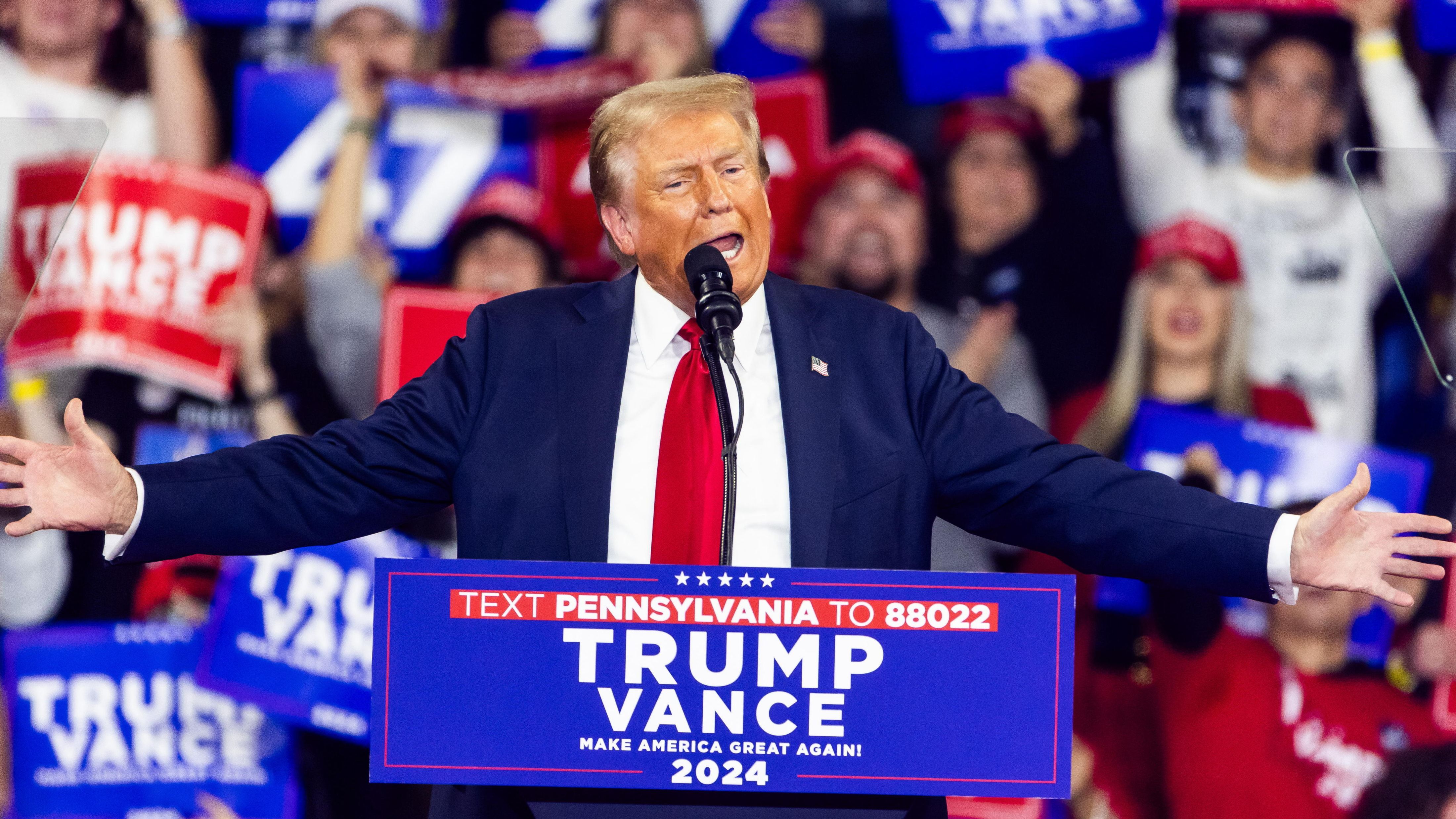 Donald Trump en Pennsylvania