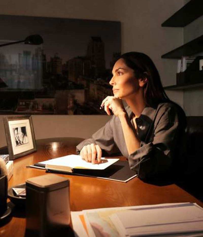 El estudio de la casa de Eugenia Silva