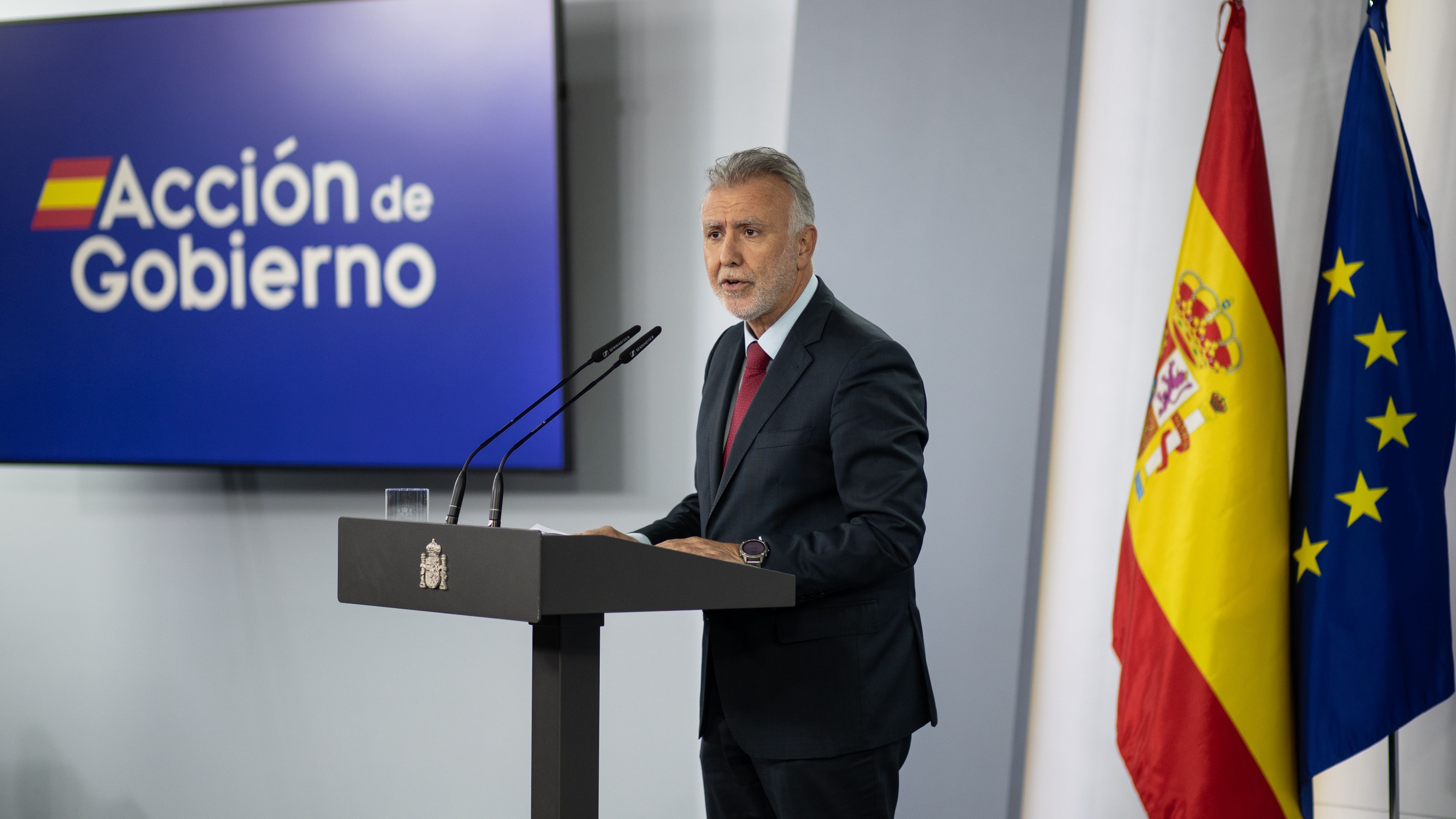 El Gobierno dice que la visita de Delcy Rodríguez se canceló al descubrir que tenía sanciones