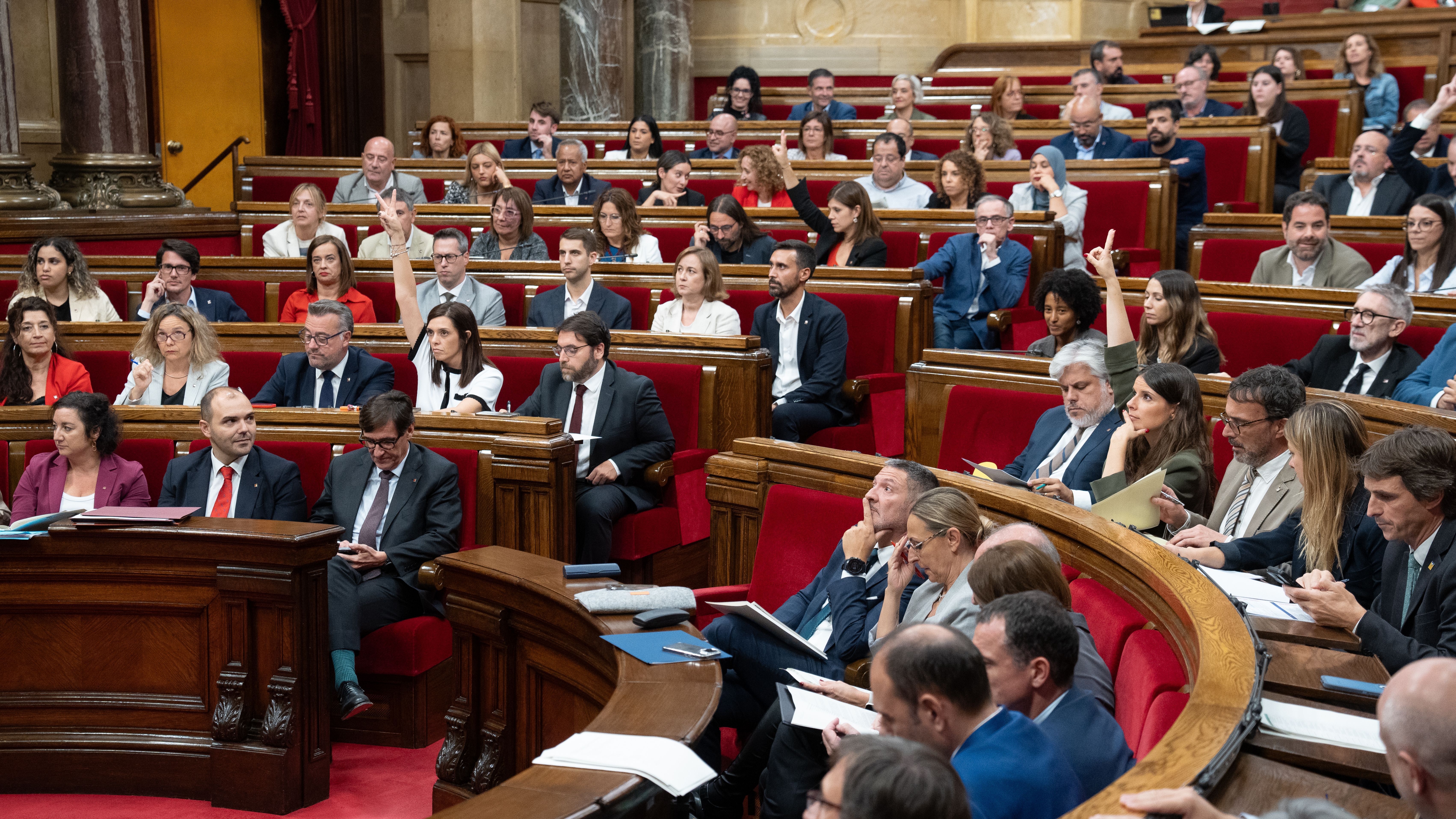 Tercera sesión del Debate de Política General en el Parlament a 10 de octubre de 2024