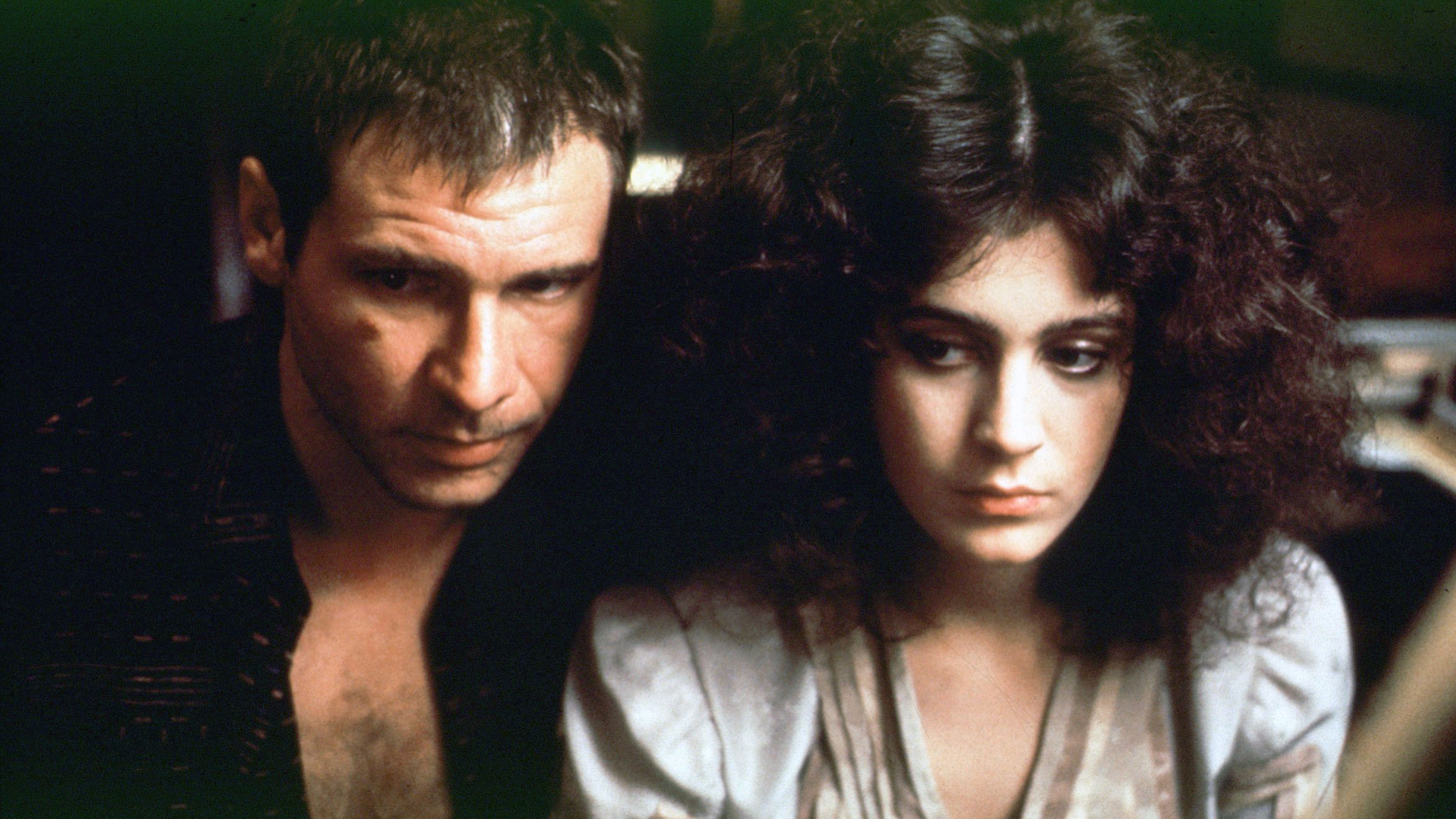 Junto a Sean Young en 'Blade Runner', la obra maestra de Ridley Scott.