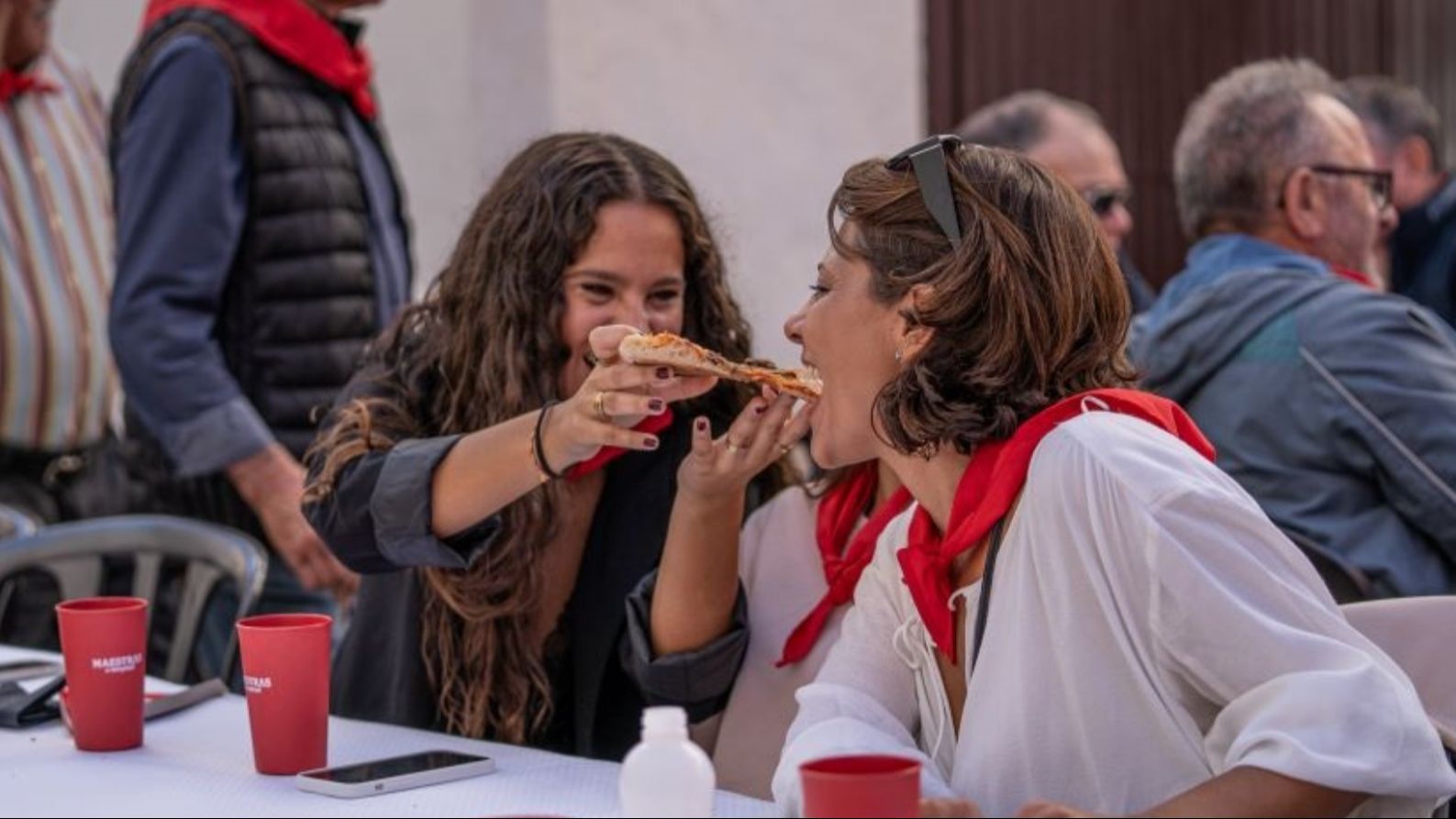 La gran fiesta de la pizza en Juseu (Huesca)
