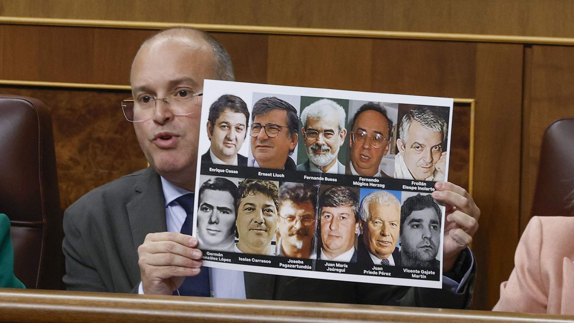 miguel tellado fotos victimes eta psoe