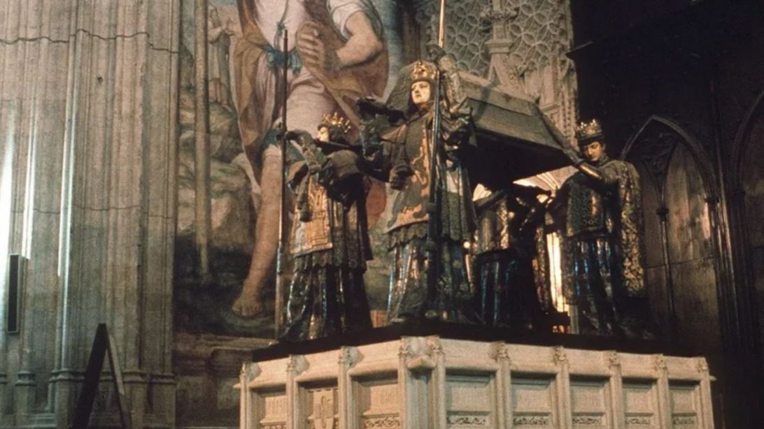 Panteón familiar de Cristóbal Colón en la Catedral de Sevilla. EFE