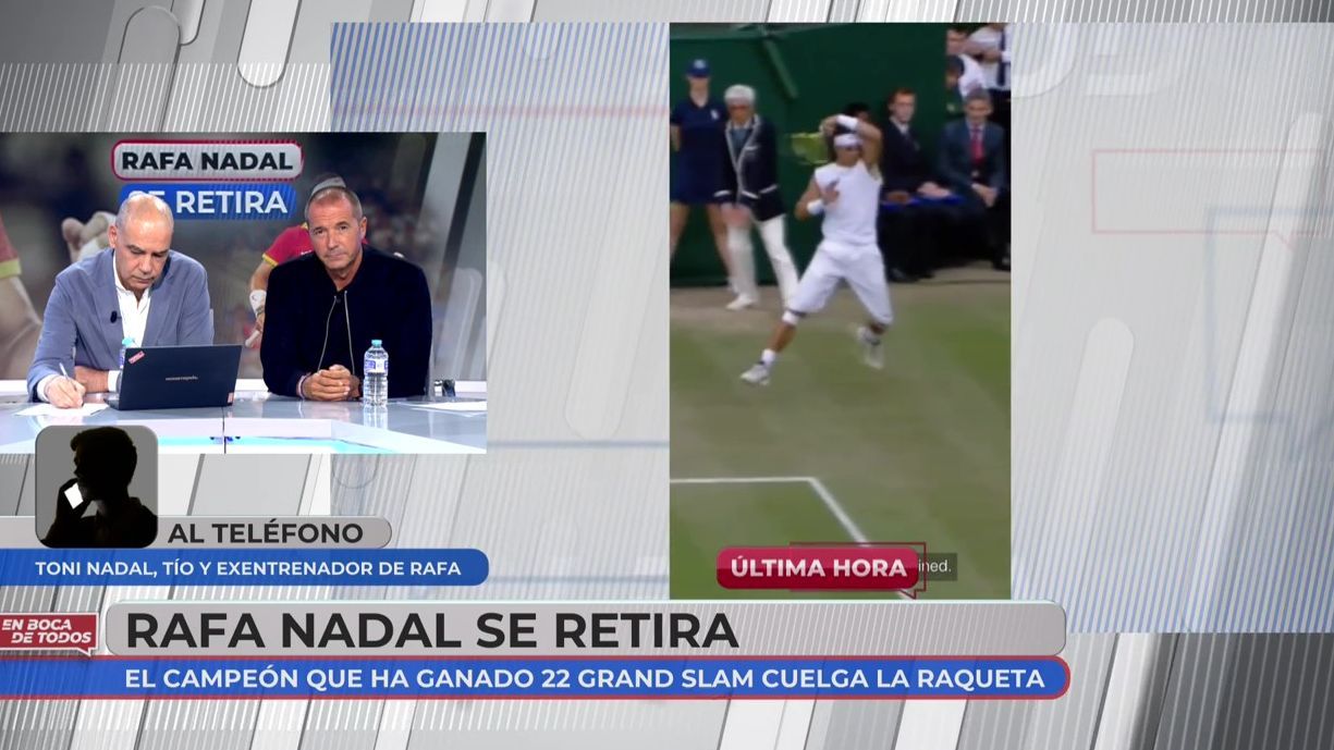 Rafa Nadal anuncia que se retira