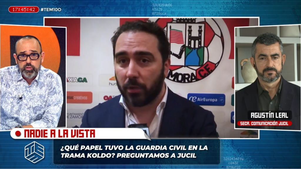 Agustín Leal, secretario de comunicación y portavoz del JUCIL en 'TEM'