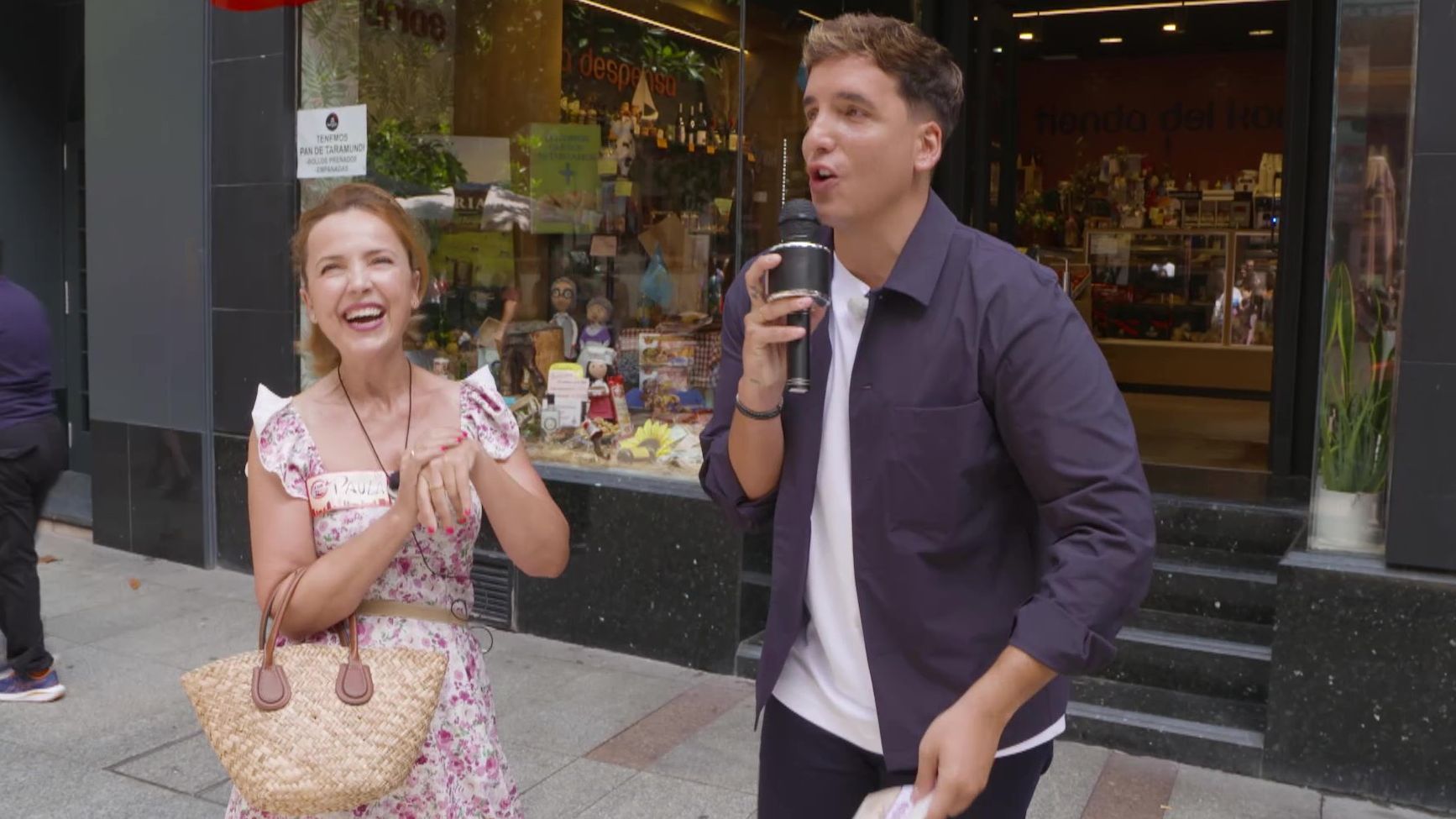 Xuso y la concursante Xuso y la concursante