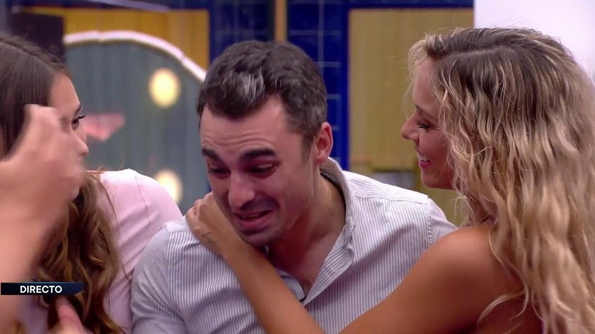 Jorge enloquece al saber que ha sido el primer salvado de las nominaciones