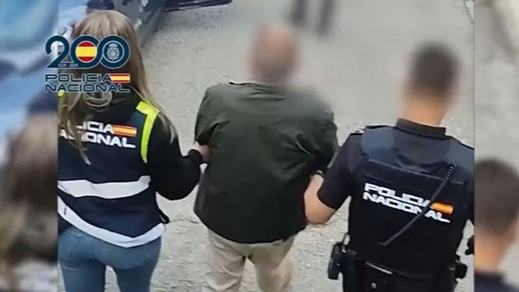 Detenido por agredir sexualmente a migrantes es escoltado por la Policía Nacional