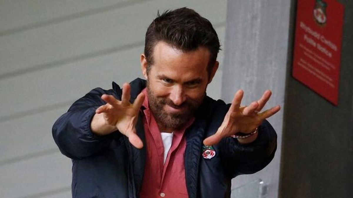 El actor Ryan Reynolds.