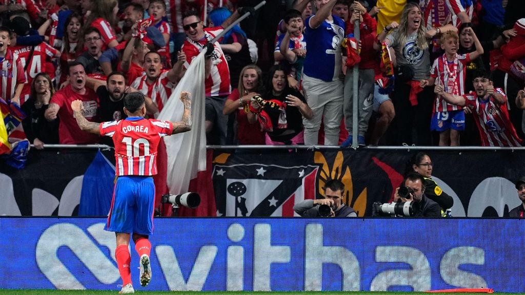 El Atlético de Madrid recibe una nueva sanción por los saludos nazis de sus aficionados en el partido contra el Benfica