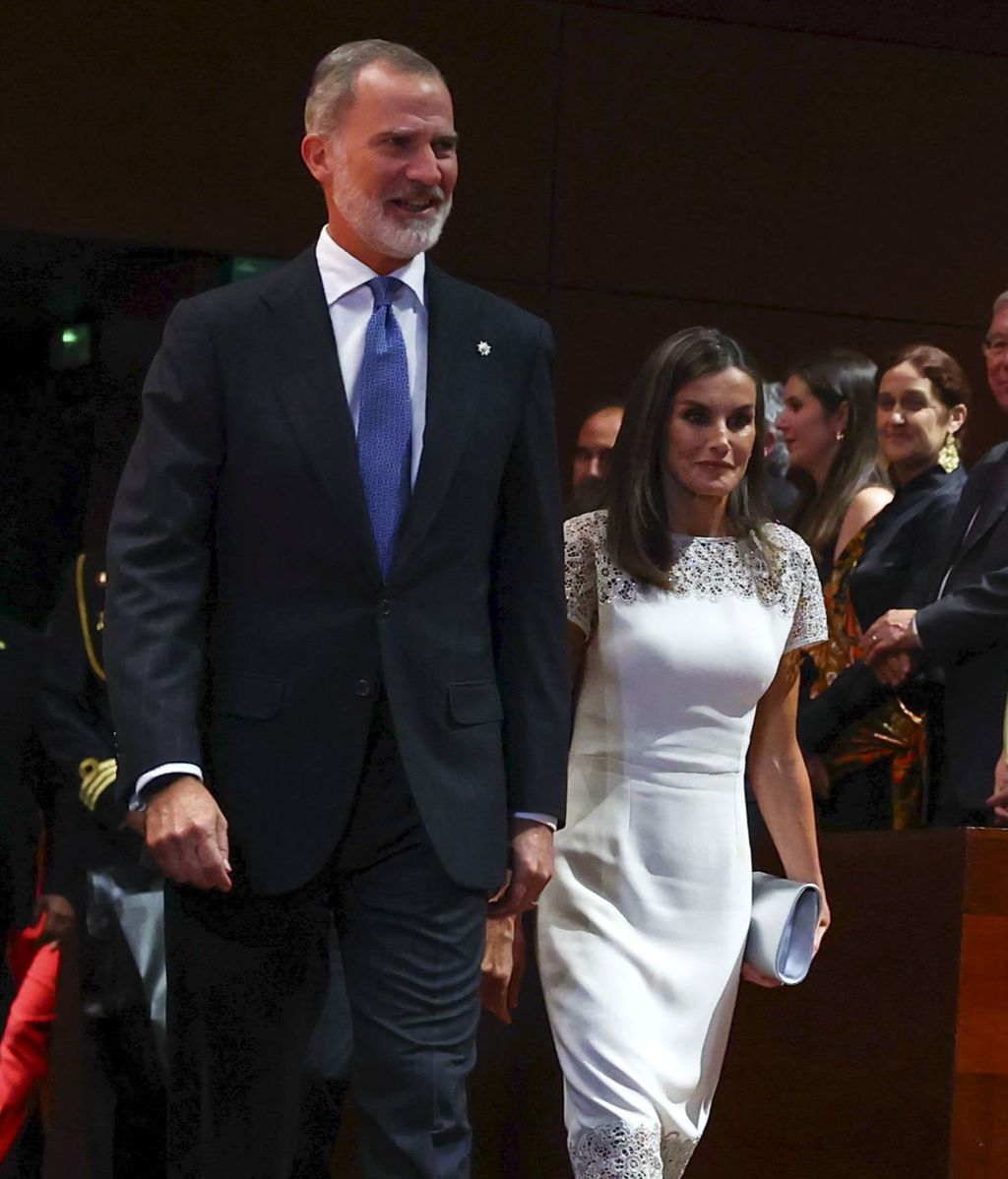 Felipe y Letizia este pasado 10 de octubre.